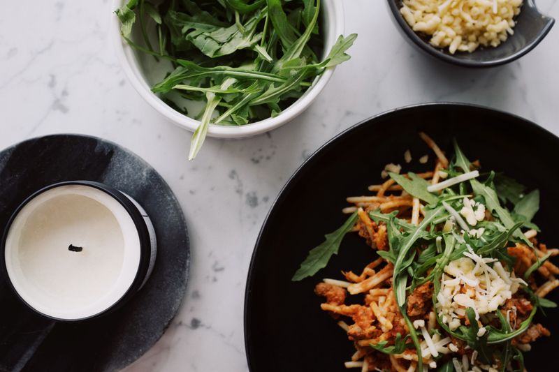 anthonys pizza arugula salad